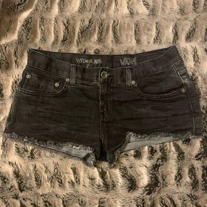 Vans “Vintage Mini” Denim Shorts SZ5